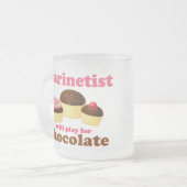 Lustiger Clarinet Mattglastasse (Vorderseite Links)