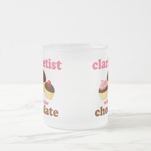 Lustiger Clarinet Mattglastasse (Mittel)