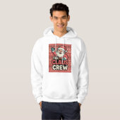 lustiger Claus die Crew Hoodie (Vorne ganz)