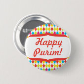 Lustiger Clown-Knopf Button (Vorne & Hinten)