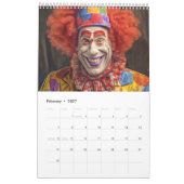 Lustiger Clowns & Farbige Lächeln Kalender (Feb 2027)