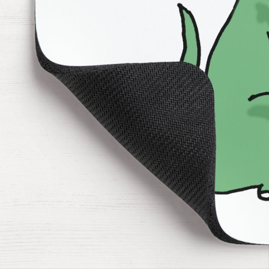 Lustiger COBOL-Programmierer-Dinosaurier Mousepad (Ecke)