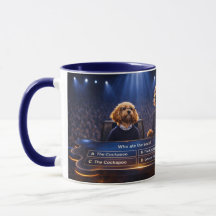 Lustiger Cockapoo-Geschenkbecher | Wer hat die Soc