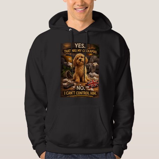 Lustiger Cockapoo Hoodie | Cockapoo-Geschenk (Vorderseite)