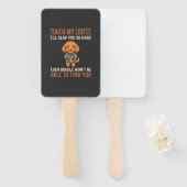 Lustiger Cockapoo Kaffeeliebhaber Fächer (Vorne und Hinten)