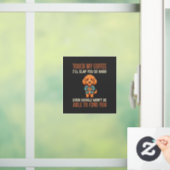 Lustiger Cockapoo Kaffeeliebhaber Fensteraufkleber (Zuhause)