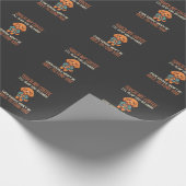 Lustiger Cockapoo Kaffeeliebhaber Geschenkpapier (Ecke)