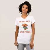 Lustiger Cockapoo-Kaffeeliebhaber T-Shirt (Vorne ganz)