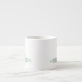 Lustiger Cockatiel Espressotasse (Vorderseite)