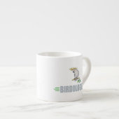 Lustiger Cockatiel Espressotasse (Vorderseite Rechts)