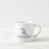 Lustiger Cockatiel Espressotasse (Rechts)