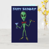 Lustiger cooler alles- Gute zum Karte (Gelbe Blume)