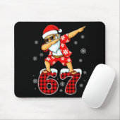 Lustiger Cooler Dabbing Weihnachtsmann Hawaii 67 M Mousepad (Mit Mouse)