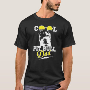 Lustiger cooler Pit Bull Vater T-Shirt