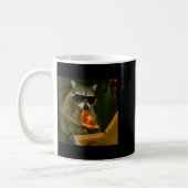 Lustiger Cooler Waschbär Mit Sungles Der Zza Vinta Kaffeetasse (Links)
