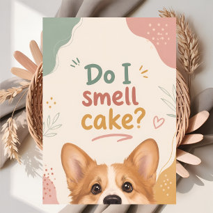 Lustiger Corgi-Geburtstag Karte