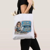 Lustiger Corporate-Humor Tasche (Von Nahem)