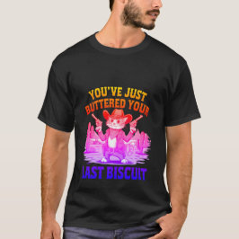 Lustiger Cowboy-Kater "Hast Dein Letztes Brötchen T-Shirt