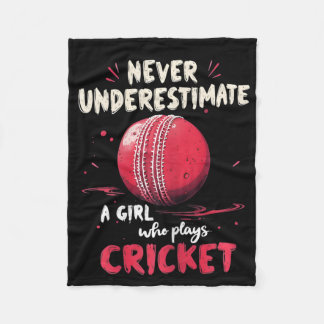 Lustiger Cricketspieler-Witz Cricketspieler  Fleecedecke