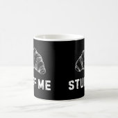 Lustiger Croissant‑Kaffeebecher Kaffeetasse (Mittel)