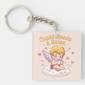 Lustiger Cupid "Cupid braucht eine Gehaltserhöhung Schlüsselanhänger