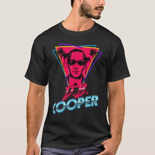 Lustiger D B Cooper Skydiving Skyjacker entführt T-Shirt (Vorderseite)