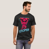Lustiger D B Cooper Skydiving Skyjacker entführt T-Shirt (Vorne ganz)