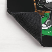Lustiger Dabbing-8-Ball-Pool-Spieler Billardteam  Mousepad (Ecke)