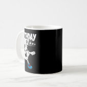 Lustiger Dabbing Fußball Geburtstag Junge Kinder J Kaffeetasse (Vorderseite Links)