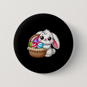 Lustiger Dabbing-Hase Ostern Frohe Ostern für Jung Button