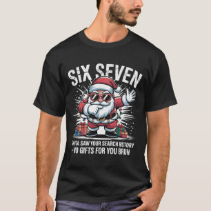 Lustiger Dabbing-Weihnachtsmann-Sah-deine-Suchverl T-Shirt