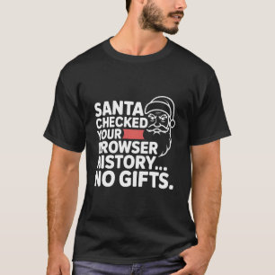 Lustiger Dabbing-Weihnachtsmann-Sah-Ihre-Suchverla T-Shirt