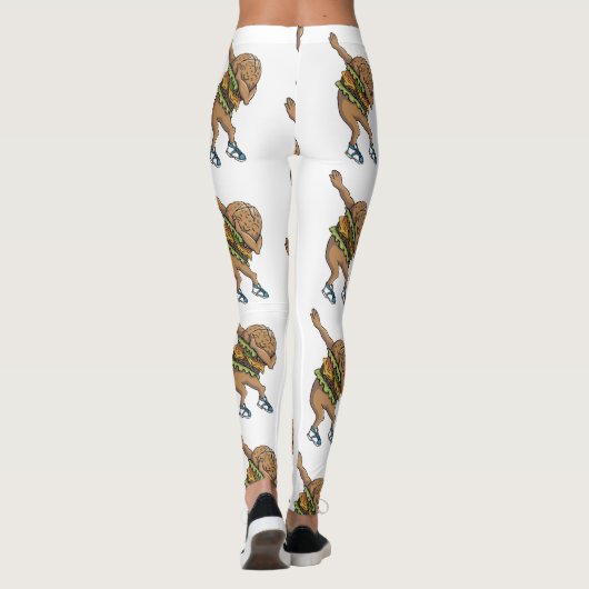 lustiger Dabburger Leggings (Rückseite)