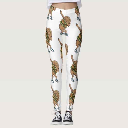 lustiger Dabburger Leggings (Vorderseite)