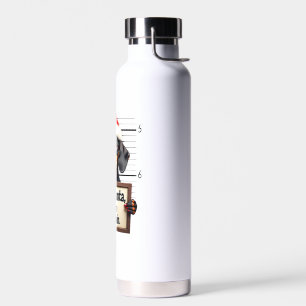 Lustiger Dachshund Weihnachten Lieber Santa Ich Ka Trinkflasche