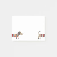 Lustiger Dachshund Wiener Dog