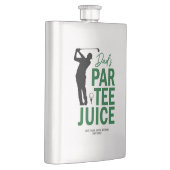 Lustiger „Dad’s Par-Tee Juice“ Golf-Trinkspiel Flachmann (Rechts)