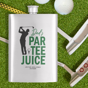 Lustiger „Dad’s Par-Tee Juice“ Golf-Trinkspiel Flachmann