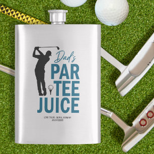 Lustiger „Dad’s Par-Tee Juice“ Golf-Trinkspiel Flachmann