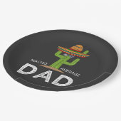 Lustiger Dad-Witz _ Lustiger Spruch Dad Pappteller (Schrägansicht)