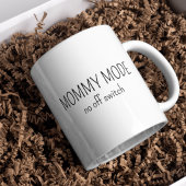 Lustiger Daddy-Modus Ohne Ausschalter Minimalistis Kaffeetasse