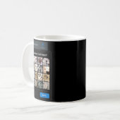 Lustiger Dalmatiner oder Eiscreme-Meme Hundemama H Kaffeetasse (Vorderseite Links)