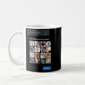 Lustiger Dalmatiner oder Eiscreme-Meme Hundemama H Kaffeetasse (Links)