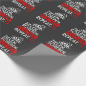 Lustiger Dart Spruch Dartscheibe Probleme Darts Mä Geschenkpapier (Ecke)