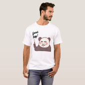 Lustiger Daumen Hoch Panda Meme T-Shirt (Vorne ganz)
