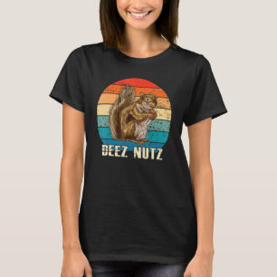 Lustiger Deez Nut Nussknacker Eichhörnchen Deez Nu T-Shirt