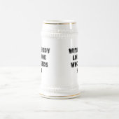 Lustiger der Vatertags-kahler Mann Bierglas (Mittel)