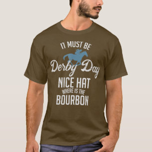 Lustiger Derby-Tag und Minz-Juleps Kentucky-Pferde T-Shirt