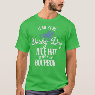 Lustiger Derby-Tag und Minz-Juleps Kentucky-Pferde T-Shirt