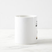Lustiger Deutsche-Schäferhund-Becher, Es besteht e Kaffeetasse (Mittel)